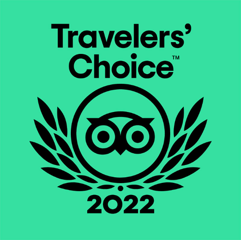 Trip Advisor Travelers' Choice 2022