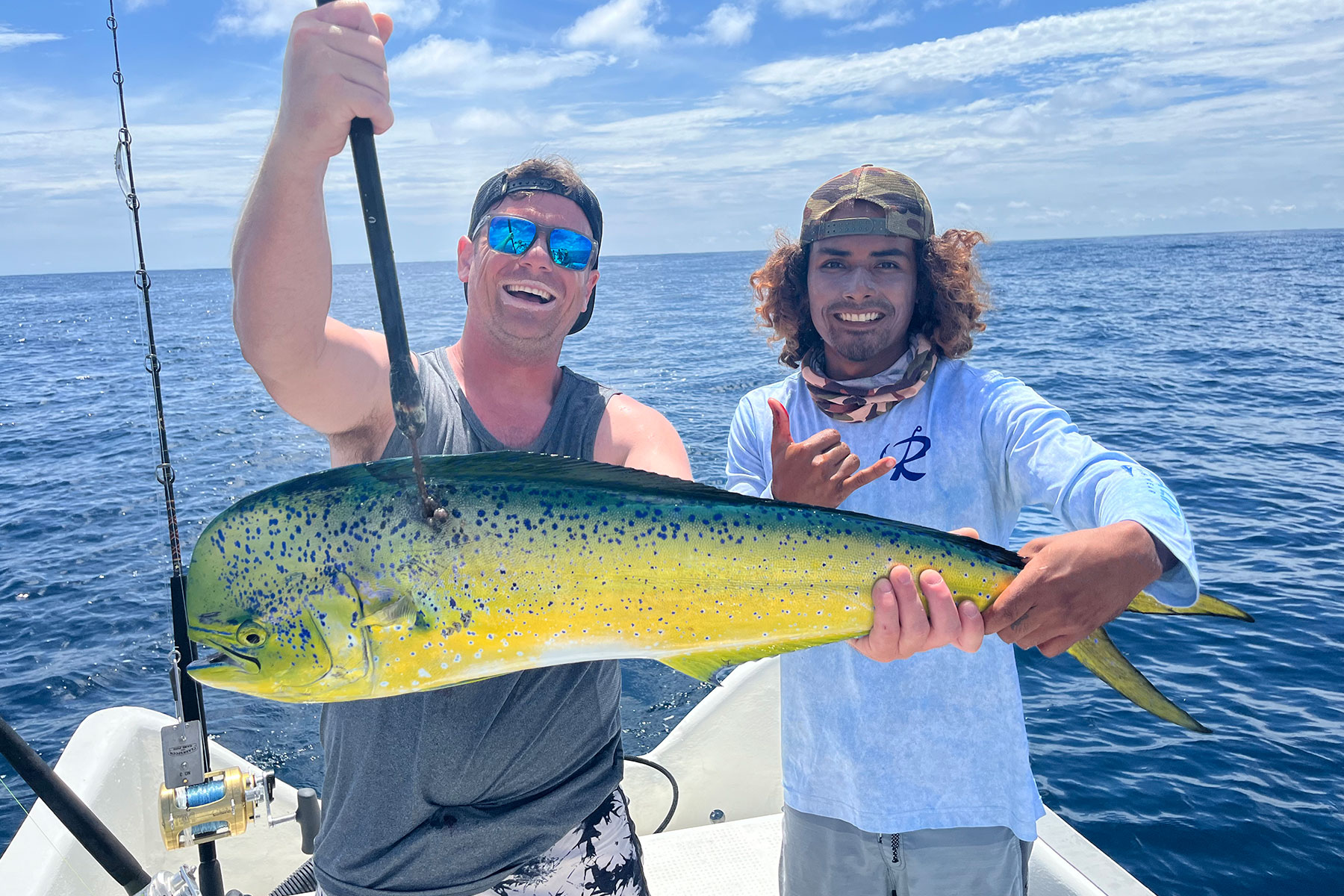 Fishing at Two Brothers Surf Resort